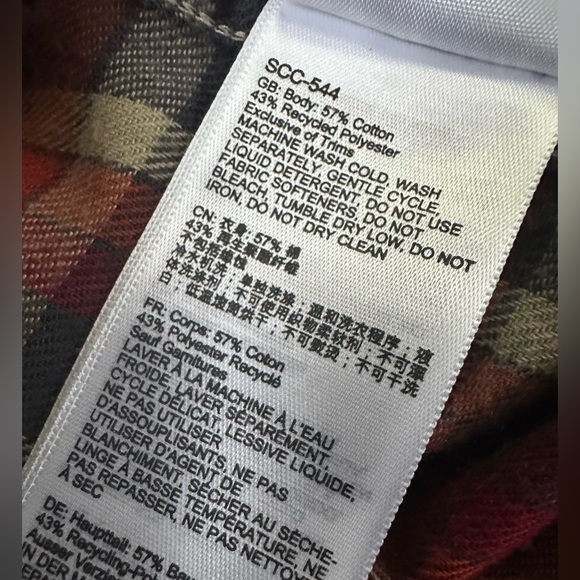 Marmot Men's Fairfax Midweight Flannel Long Sleeve Shirt Size Large #44550 - Picture 8 of 10